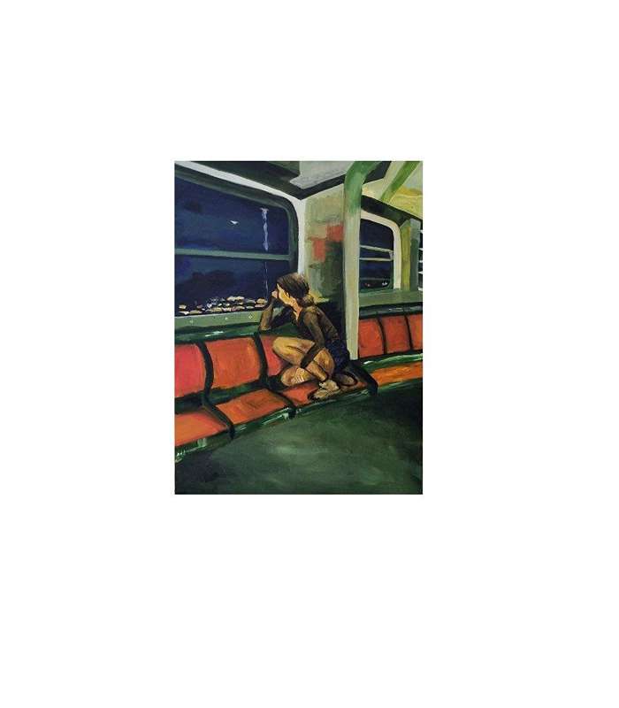 تابلو نقاشی دختر مناسب اتاق نوجوان