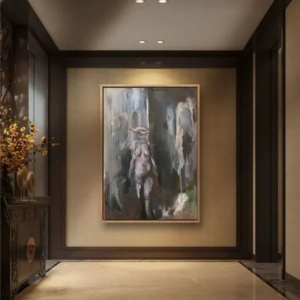 تابلو نقاشی فیگور سبک امپرسیون