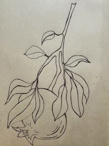 نقاشی شب یلدا