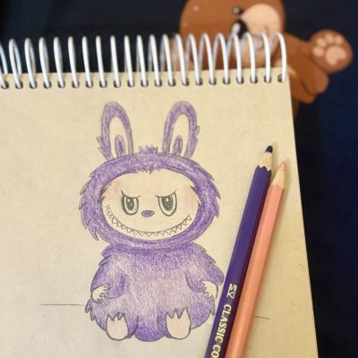 عکس لبوبو بنفش